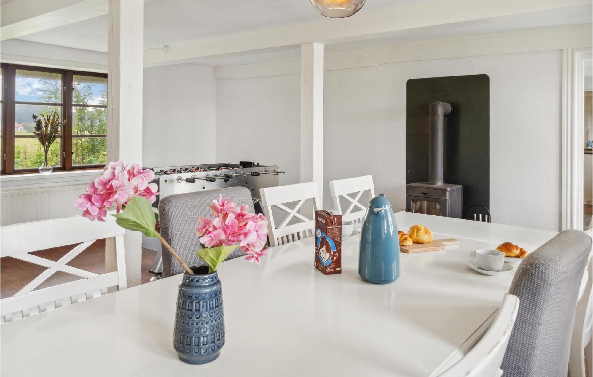 Nice Home In Sollested With Sauna Exteriér fotografie