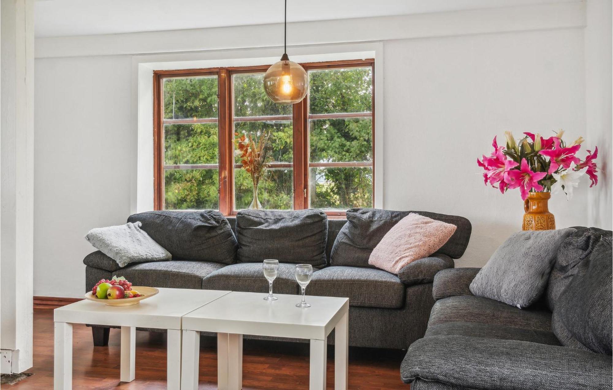 Nice Home In Sollested With Sauna Exteriér fotografie